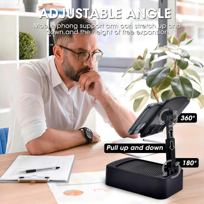 Roarswa Mobile Phone Holder with Bluetooth Speaker HD 