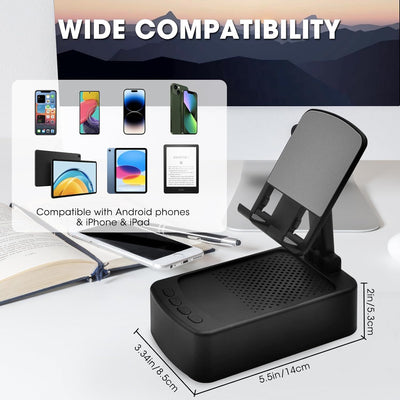 Roarswa Mobile Phone Holder with Bluetooth Speaker HD 